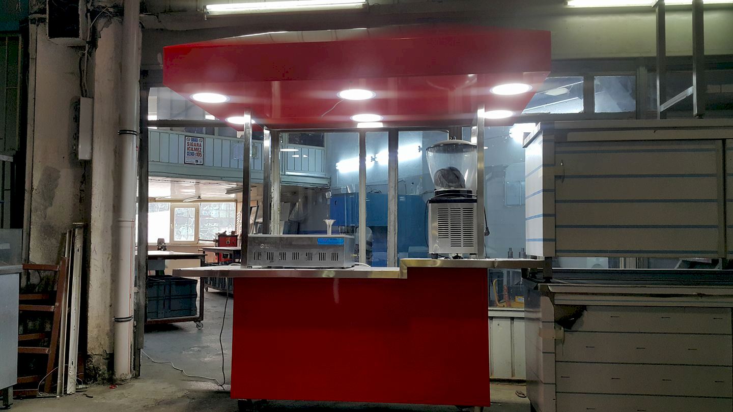 Soğutmalı Davlumbazlı Çalışma Tezgahı 