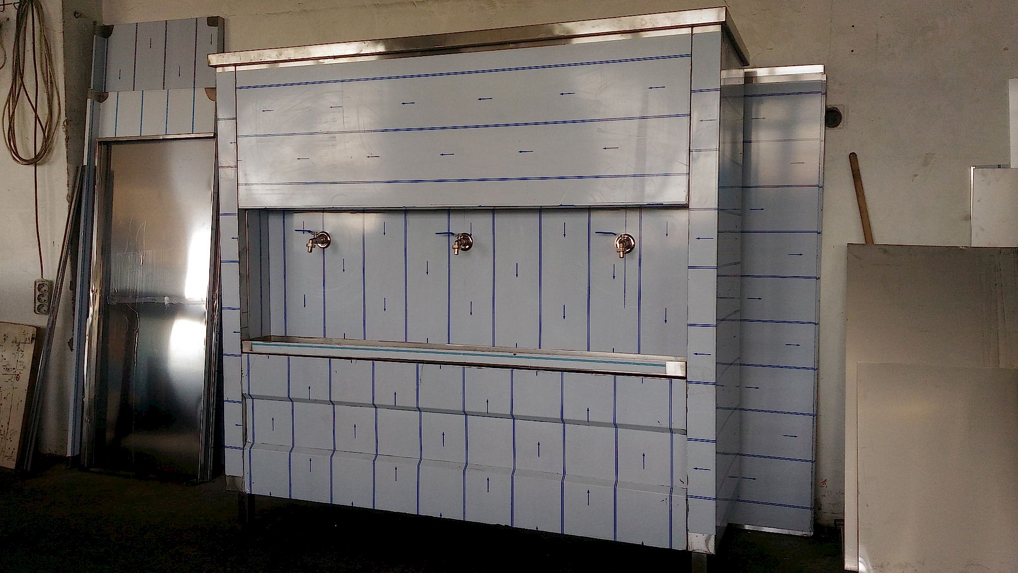 Krom Soğutuculu Sebil 