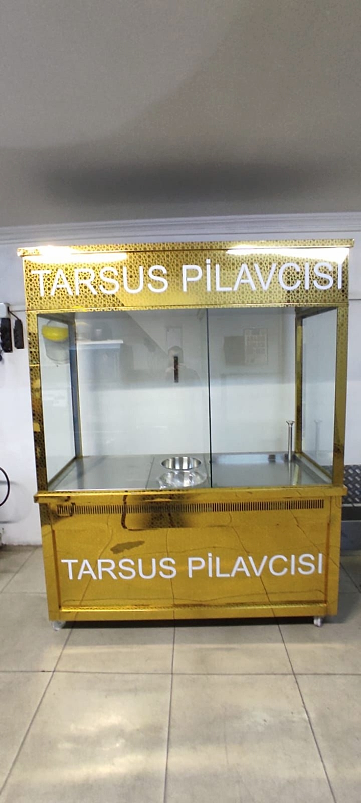 Krom Gold Pilav Tezgahı 