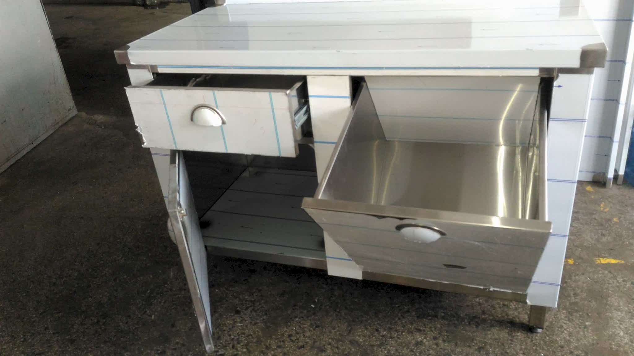 Çekmeceli Kapalı Tezgah