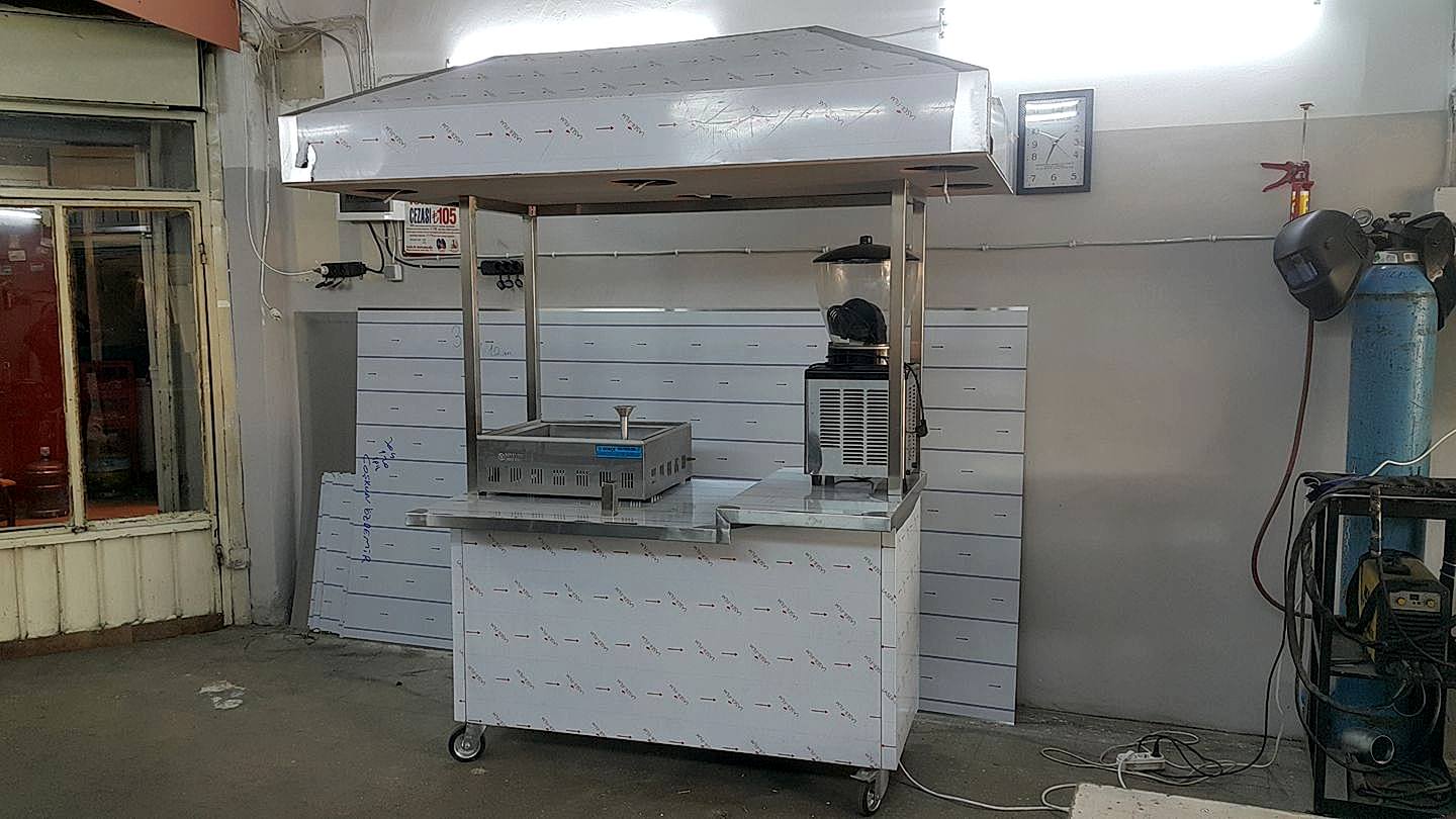 Soğutmalı Davlumbazlı Çalışma Tezgahı 